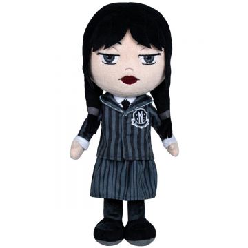 Jucarie de plus Play by Play, Wednesday cu uniforma, 32 cm