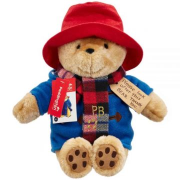 Jucarie de plus, Rainbow Designs, Ursuletul Paddington cu fular, 30 cm