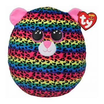 TY - Jucarie din plus Leopard Dotty , Squish, 30 cm, Multicolor