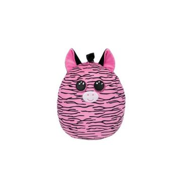 Ty - Jucarie din plus Zebra Zoey , Squish, 22 cm, Multicolor