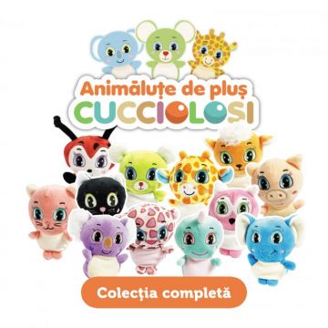 Colectia completa animalute de plus CUCCIOLOSI