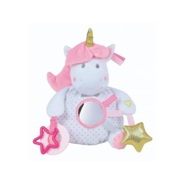 Jucarie Plus Jemini Cu Activitati 24cm Unicorn