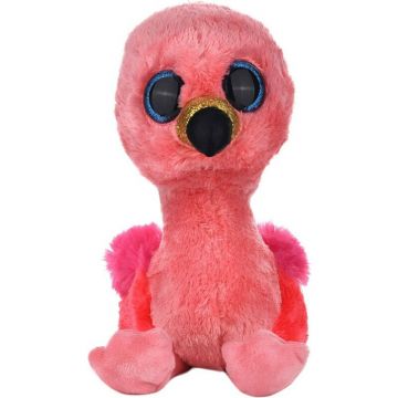 PLUS TY 24CM BOOS FLAMINGO ROZ