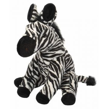 Pui de Zebra - Jucarie Plus Wild Republic 30 cm, 2-3 ani +