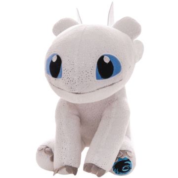 Jucarie de plus, Play by Play, Light Fury cu aripi fluorescente, Dragons, 34 cm