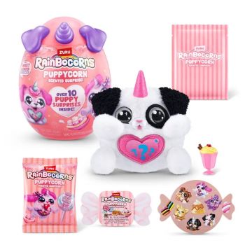 Jucarie de plus surpriza, Rainbocorns, Puppycorn, S4