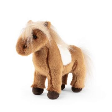 Jucarie din plus - Ponei crem, 27 cm