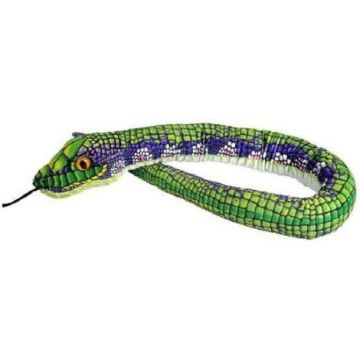 Sarpe GREEN SCALES - Jucarie Plus Wild Republic 137 cm